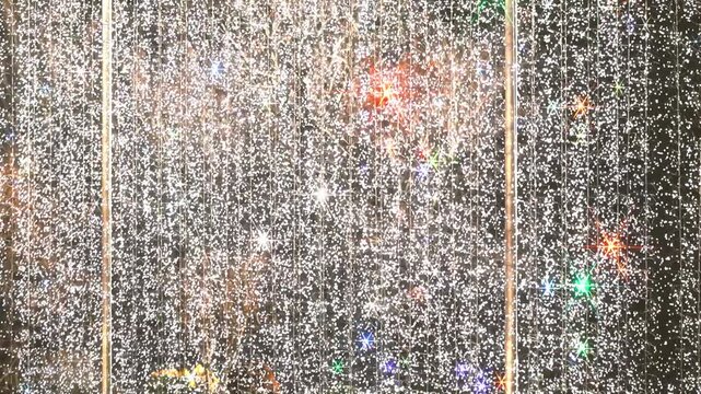 箱根のクリスマスのイルミネーション