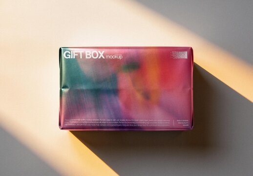 Gift Box Mockup For Corporate And Gift Design