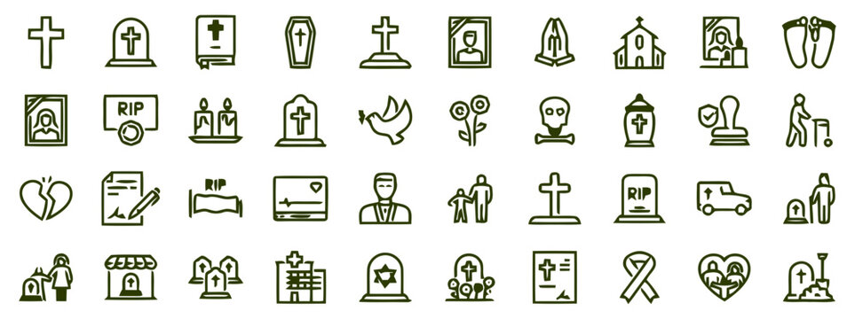 Mourn Icon Funeral Icons Images – Browse 86,652 Stock Photos, Vectors, and Video ...