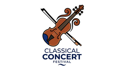 classical concert festival logo design. © Sofa