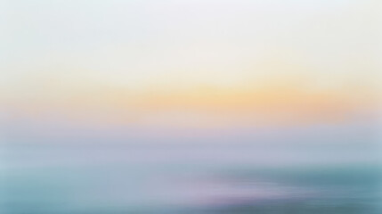Obraz premium Soft Gradient Abstract: Warm to Cool Tones for Serene, Atmospheric Design Projects