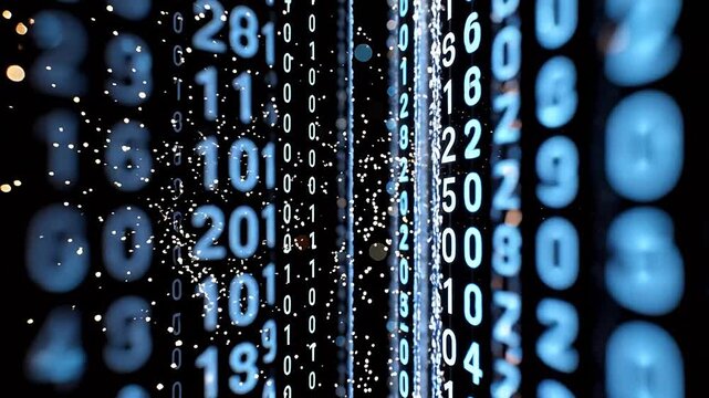 Digital numbers and data streams