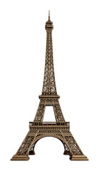 Obraz premium PNG Miniature Eiffel Tower model