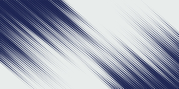 Abstract halftone wave dots background. Futuristic twisted grunge pattern, dots, circles. Vector modern optical pop art texture for posters, business cards and etc