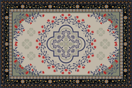 home decor Persian rug carpet textile design 