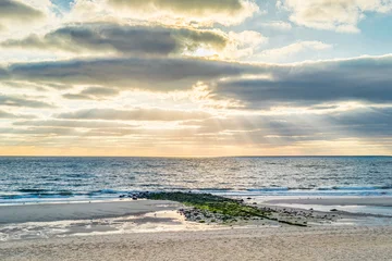 Sylt, Germany. The beach near Westerland at sundown. © foto-select