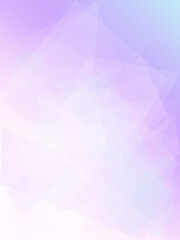 Obraz premium Soft abstract geometric shapes in pastel purple and white create a calm, modern backdrop with ample copy space for design, branding, and web banners.