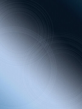 Abstract blue technological ring waves swirl across a dark-to-light gradient, creating a futuristic calm mood, ideal for tech and innovation banners with copy space.