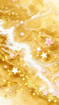 Gilded Starry Ocean Wave Fluid Texture Background Set Vertical Marbling Pattern Decor product mockup photo E-commerce marketing poster Background shooting scene