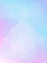 Obraz premium Soft blue and purple abstract gradient with faint geometric shapes creates a calm, modern background, ideal for tech, wellness, and website layouts with copy space.