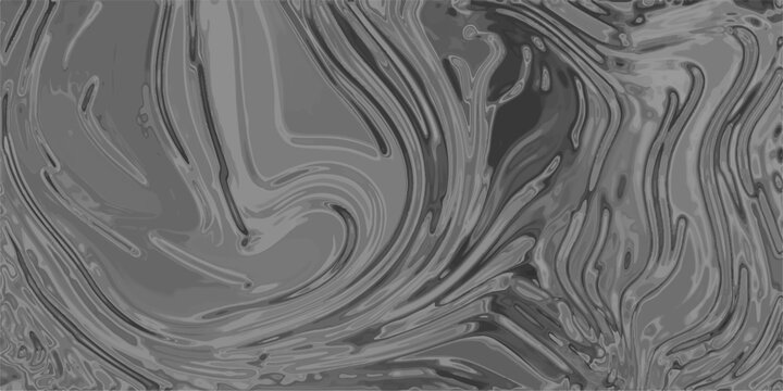 Swirling Abstract Monochrome Texture With Grayscale Tones And Fluid Movement vector illustration