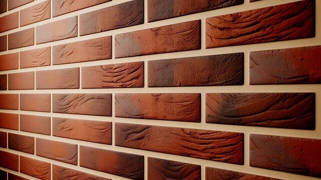 bricks wall texture with strip pattern background