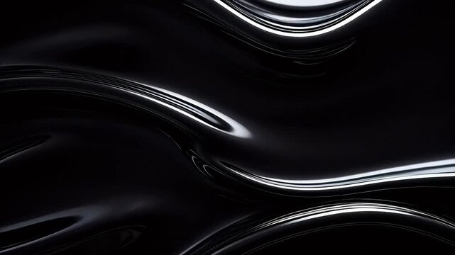 Abstract flowing liquid surface