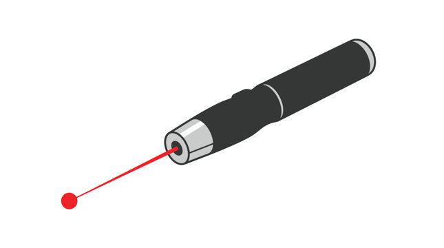 Laser Pointer Vector Illustration