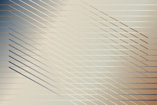 Geometric abstract background with metallic noise gradient and fine stripes