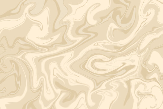 Doodle pattern line art inspired by marble luxury textile art illustration background drawing that can be used for sticker, print design, scrapbook, icon, decorative, etc. with cream brown colors