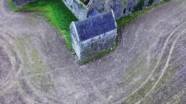 Drone footage off of the ruins of Kilcrea Abbey, Cork, Ireland