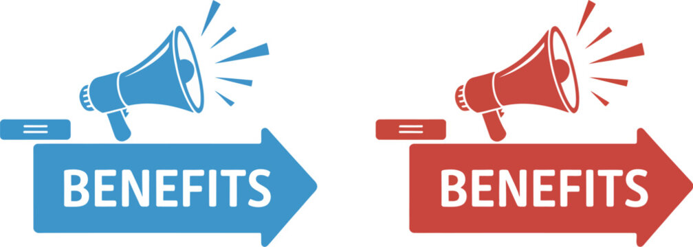 Employee benefits announcement, workplace perks, staff incentives and company rewards graphics for HR communication, corporate messaging, internal campaigns and employee engagement.