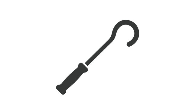 Fireplace Poker Vector Icon