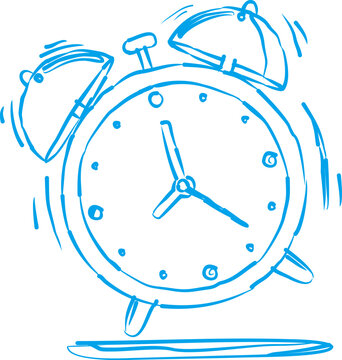 alarm clock vector illustration