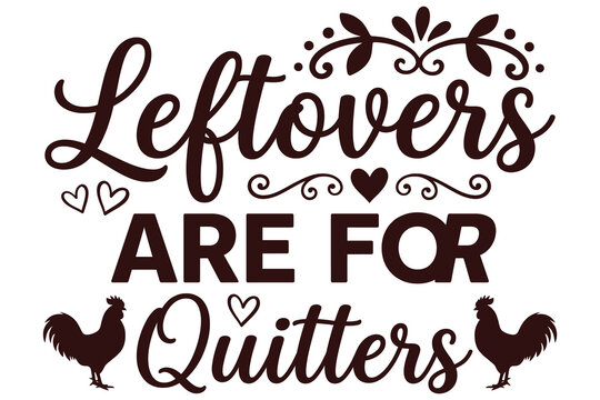 Funny kitchen quote design with roosters and hearts on elegant white background for home decor and cooking accessories