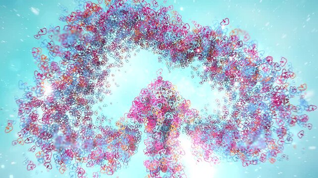 Backup File Transfer Icon Reveal Animated with Thousands of Tiny Server Particles