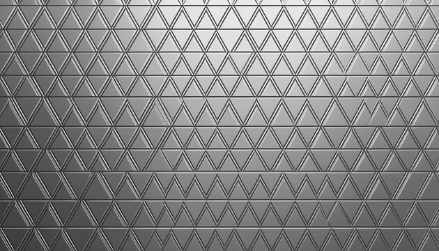modern silver triangle design texture
