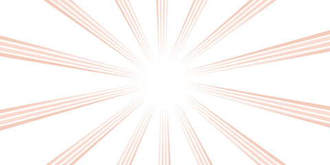 Comic book action lines. Speed ​​line Manga frame. Black and white vector retro illustration. © Khalil