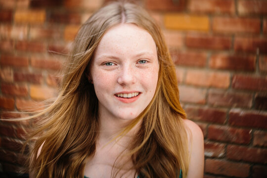 Portrait of a beautiful girl
