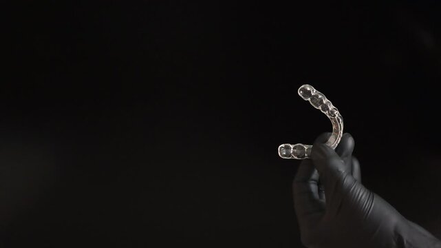 Premium clear aligner orthodontic system enables invisible teeth straightening improving bite alignment smile aesthetics and modern dental correction treatment.