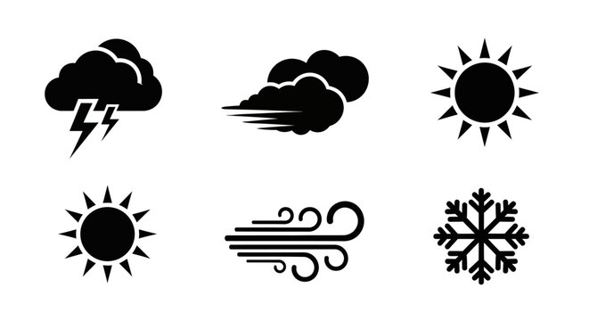 Weather icons for forecasting