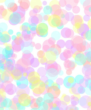abstract colorful bubbe texture