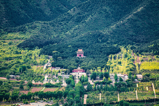 Dingling Tomb in the Ming Tombs Scenic Area, Beijing, China