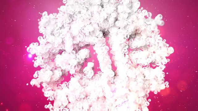Commercial Promotion Offer Icon Reveal Animated with Thousands of Tiny Clearance Particles