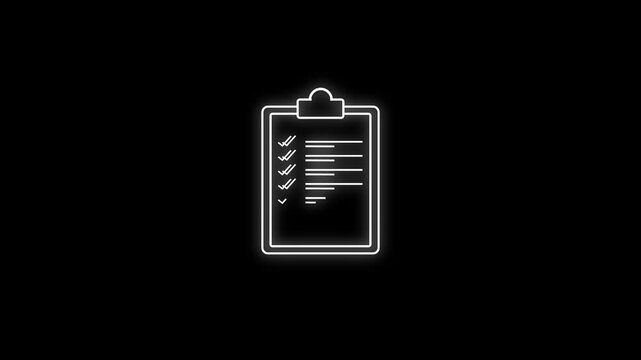 Quality Control Task Management Interface Animation with QC Passed Stamp.