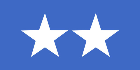 Obraz premium Star seamless pattern. White stars on blue background, USA, America flag. Memorial day.