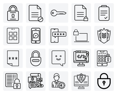 Private And Personal Communication &ndash; Confessions, Secure Texting, And Password-Protected Messages For Digital Privacy And Anonymity Themes.