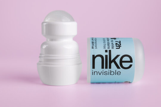Nike Invisible roll-on antiperspirant deodorant on light background