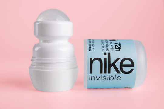 Nike Invisible roll-on antiperspirant deodorant on light background