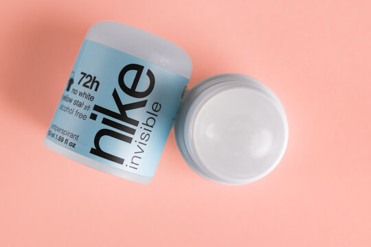 Nike Invisible roll-on antiperspirant deodorant on light background