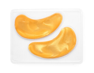 Obraz premium Under eye patches isolated on white, top view