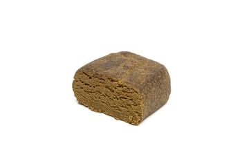 Naklejka premium Hashish isolated on white background