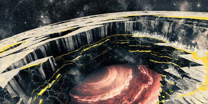  The Gilded Chasm of the Cosmic Caldera