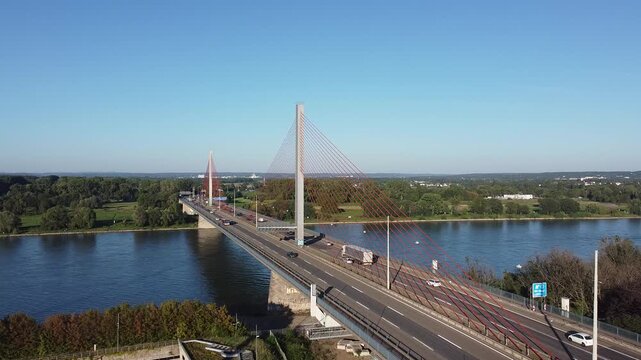 Friedrich-Ebert-Br&uuml;cke (Nordbr&uuml;cke/Rheinbr&uuml;cke Bonn-Nord), September 2023