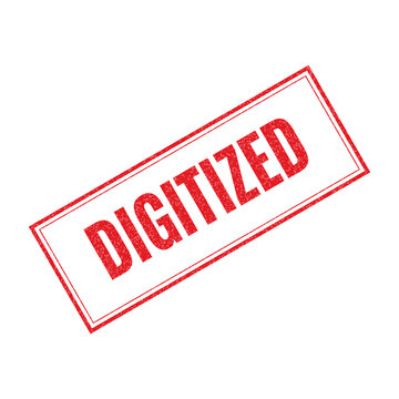 Red digitized rubber stamp impression