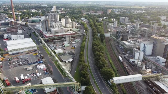 west german industrial area