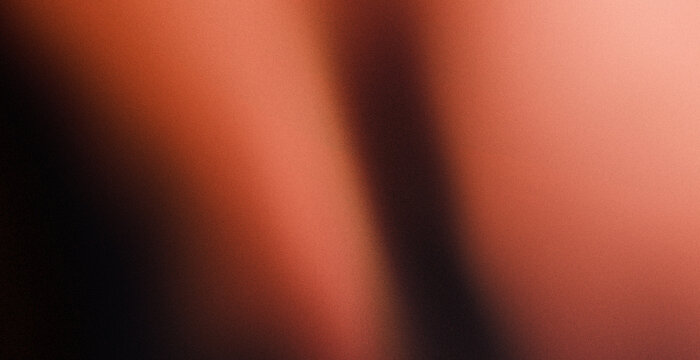 Abstract 3D Render with Warm Gradient, Soft Grainy Texture and Moody Minimalist Shapes