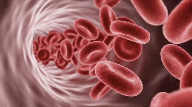 Microscopic cell division process in laboratory