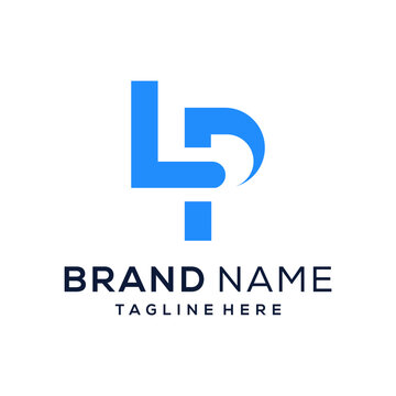 Initial letter LP logo design inspiration