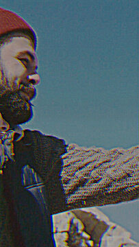 Vertical Vhs Effect 10